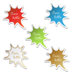 Vector speech bubbles