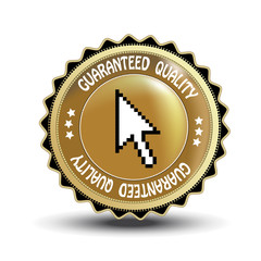 Vector label - guaranteed quality