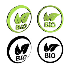 Vector bio symbols