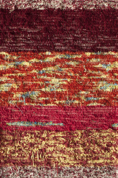 Alfombra. Textura textil
