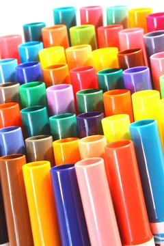 Colored Markers on Parade