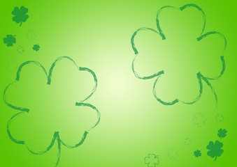 Kleeblatt Hintergrund