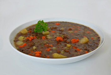 Linsensuppe