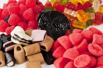 different kind of candies