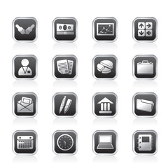 Simple Business and office icons - Vector Icon Set
