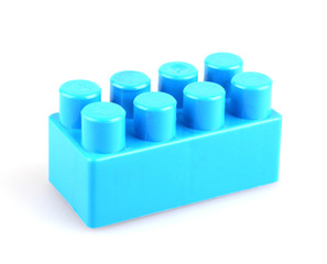 Plastic toy blocks