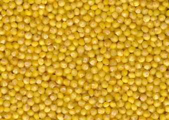 Groats are millet