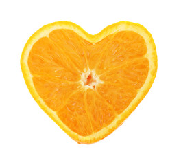 Orange heart