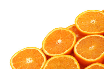 Orange slice background