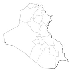 Map of Iraq