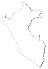 Map of Peru