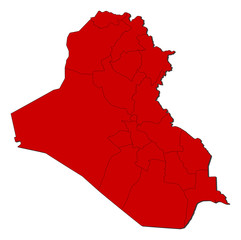 Map of Iraq