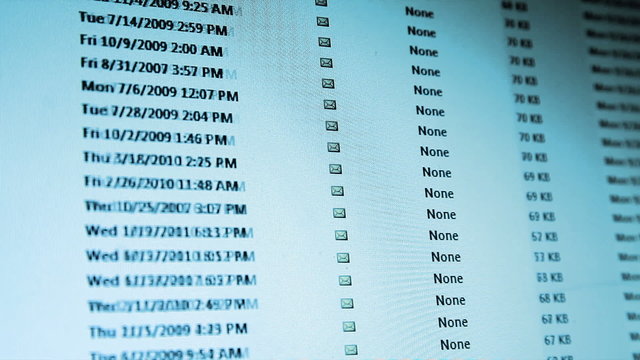 Email Inbox - HD 1080p