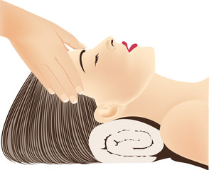 Face Massage, Head Massage, spa