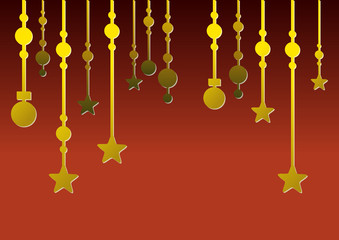 Weihnachtlicher Hintergrund (Rot)