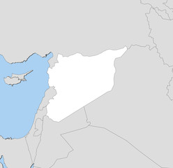 Map of Syria