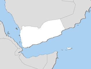 Map of Yemen