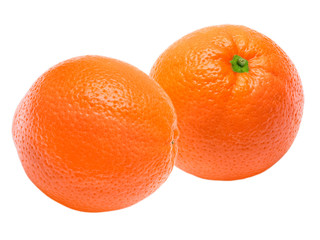 orange isolated on white background