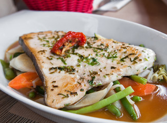 plate of fish