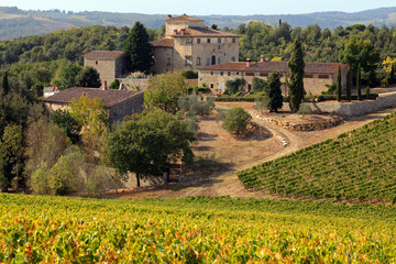 Weingut in der Toskana