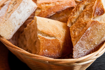 bread in basket