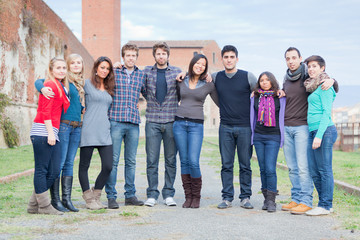 Obraz premium Multicultural Group of People