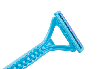 Blue razor