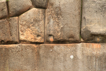 Detail of Inca's walls