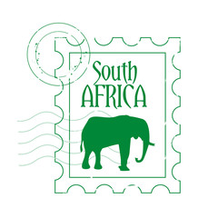 timbre Afrique du Sud