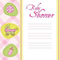 baby arrival card