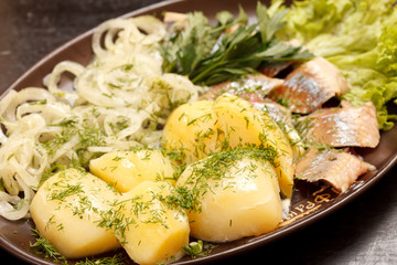 Matjes with Potatoes