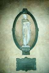 Memorial to Florence Nightingale in Florence Italy