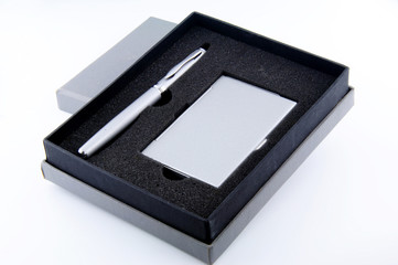 Pen in gift box