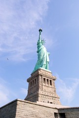 Obraz na płótnie Canvas american state-statue of liberty
