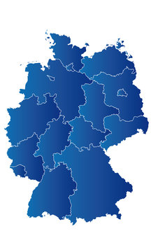 Deutschland Bundesländer Karte