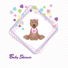 Baby shower card