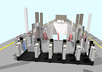 Automatic Ticket Gates