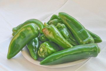 Green peppers