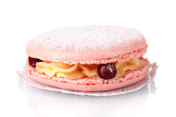 Cake isolated on white