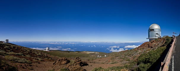 Telescopes in La Palma