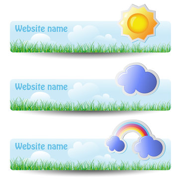 Vector set of headers