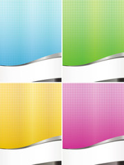 Colourful business backgrounds