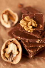 chocolate with nuts