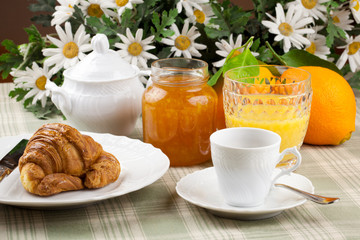 Morning continental brekfast