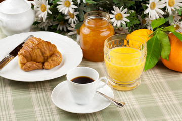 Italian morning brekfast