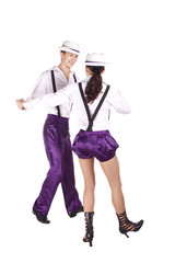 Dancers rock and roll