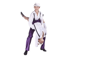 Dancers rock and roll