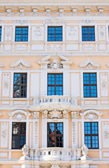 Lovely facade of an old building
