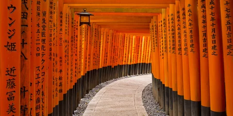 Foto auf Leinwand Fushimi Inari Schrein © eyetronic