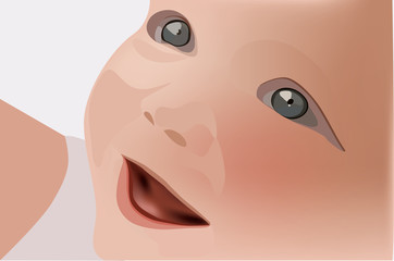 portrait of baby